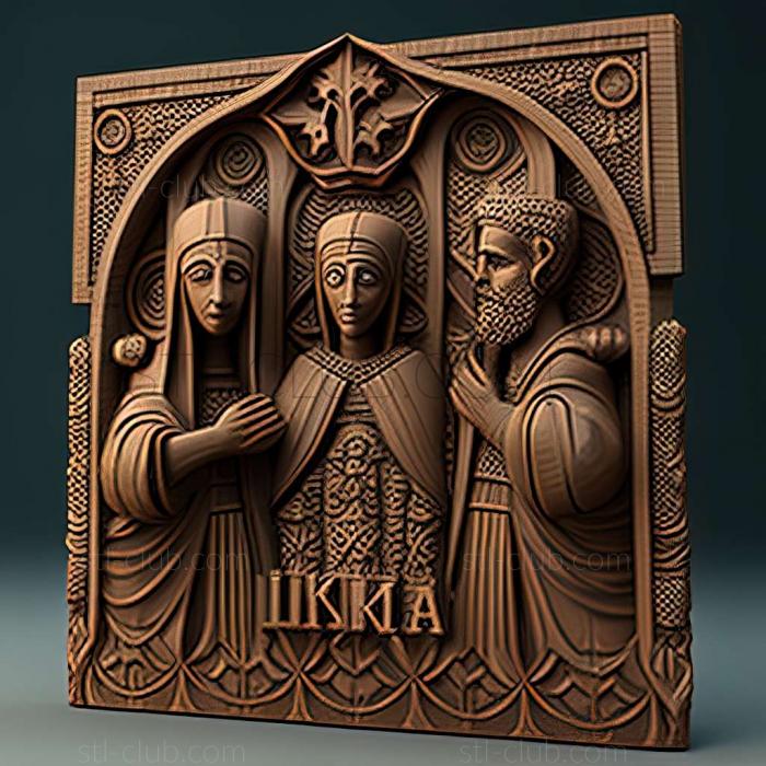 3D модель Кикла в Ливии (STL)